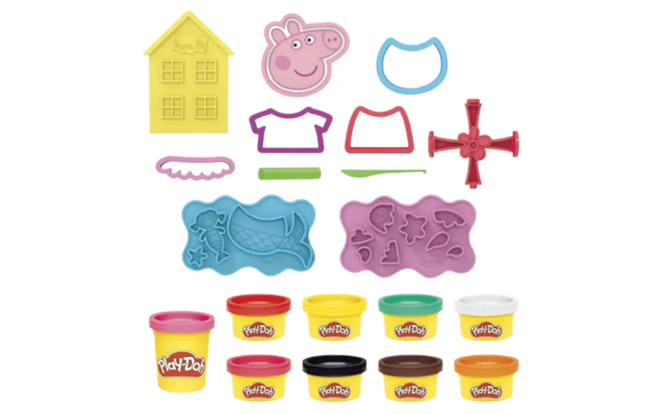 Play-doh Gurli Gris Modelling Clay Styling Set