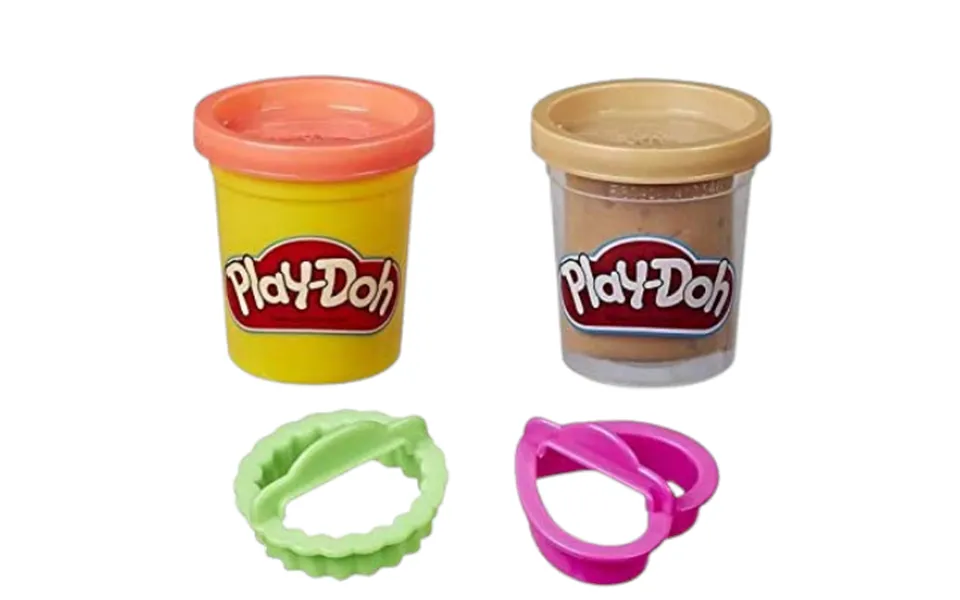 Play-doh Kitchen Creations Modelling Clay - Red & Brown