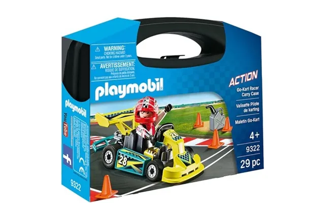 Playmobil Action Go-kart Racer Suitcase - 9322