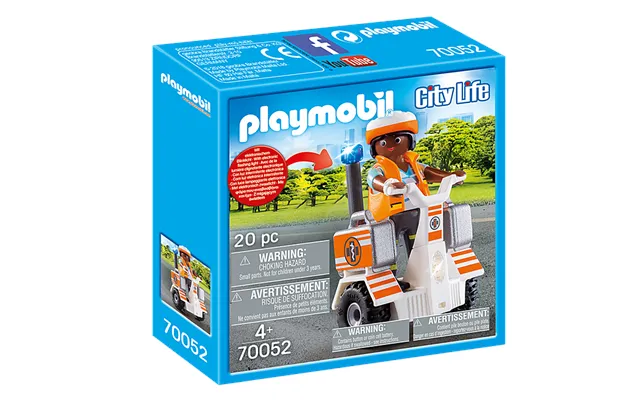 Playmobil City Life Rescue Segway - 70052