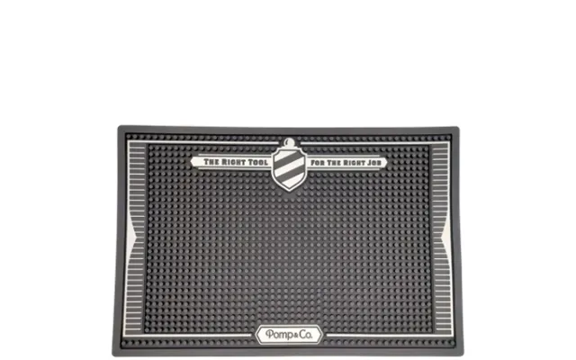 Pomp & Co. Barber Tool Mat Rubber Mat