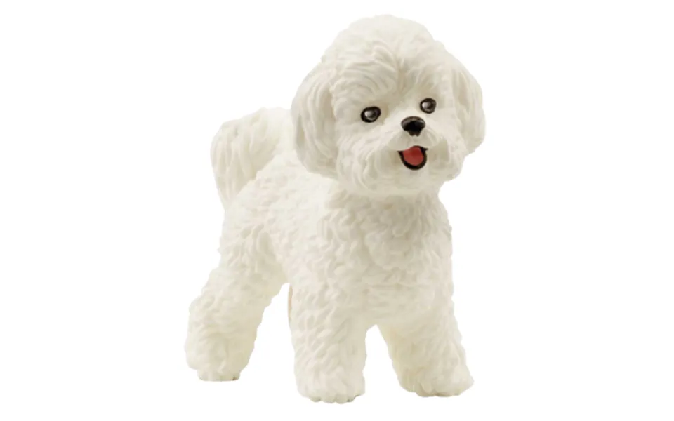 Schleich Bichon Frise Dog Figure