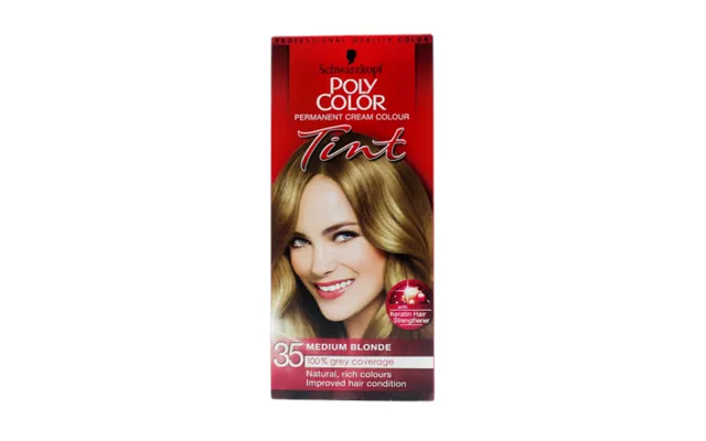 Schwarzkopf Poly Color Tint Hair Colour - 35 Medium Blonde