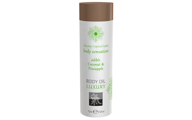 Shiatsu Luxury Coconut & Pineapple Massage Oil - 75ml product image