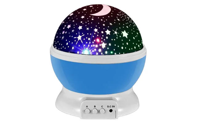 Star Master Blue 2-in-1 Rotating Starry Night Light & Projector