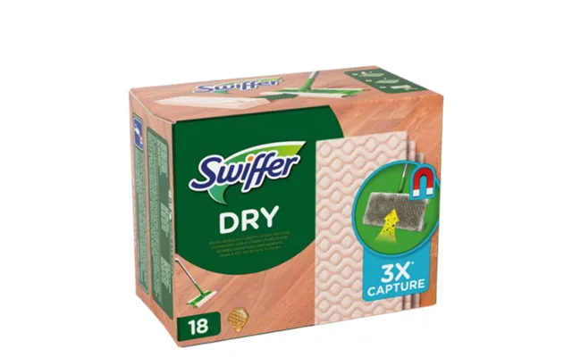 Swiffer Dry Floor Cleaning Wipes Refill Pack 18 Pcs