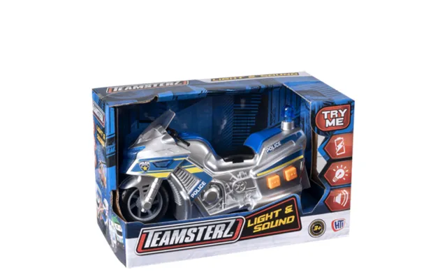 Teamsterz Light & Sound Police Motorbike
