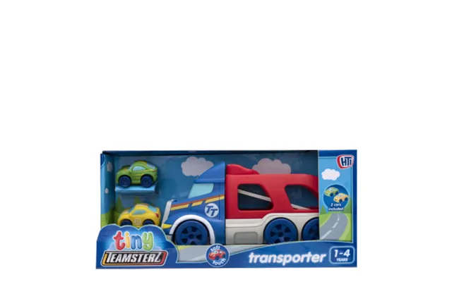 Teamsterz Tiny Transporter With 2 Soft Touch Cars