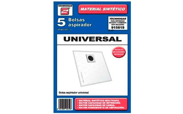 Tecnhogar Universal Vacuum Cleaner Bags - 5 Pcs