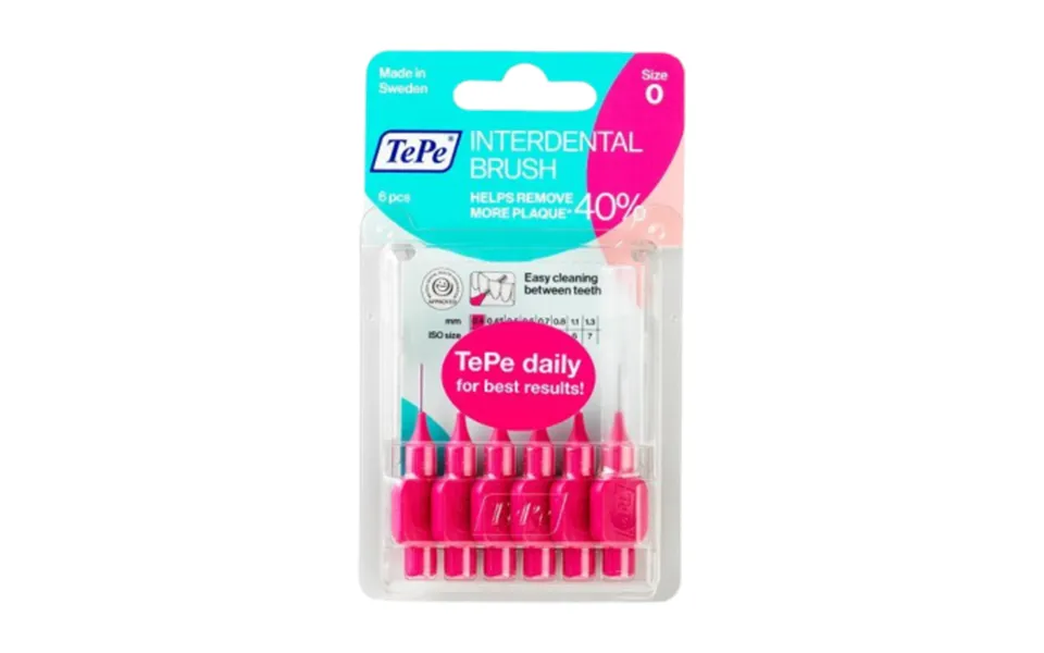 Tepe Gap Brushes 0.4 Mm - 6 Pcs.