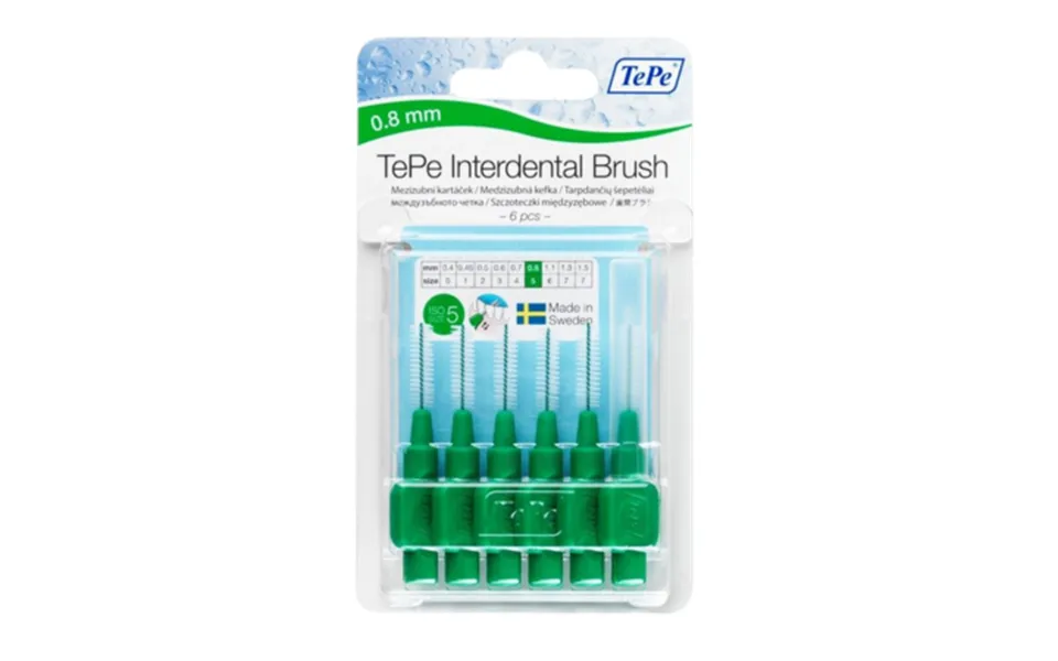 Tepe Gap Brushes 0.8mm - 6 Pcs.