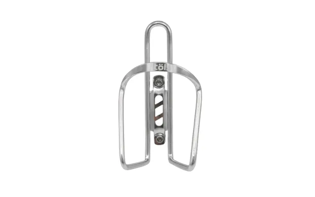 Töls Aluminium Bike Bottle Cage - Brushed Steel