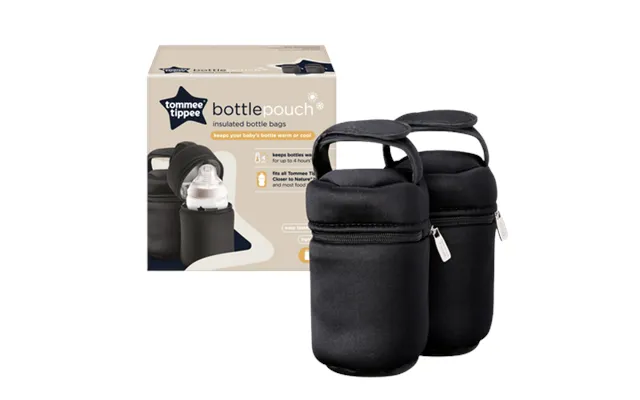 Tommee Tippee Closer To Nature Insulated Bottle Carrying Bag 2 Pcs