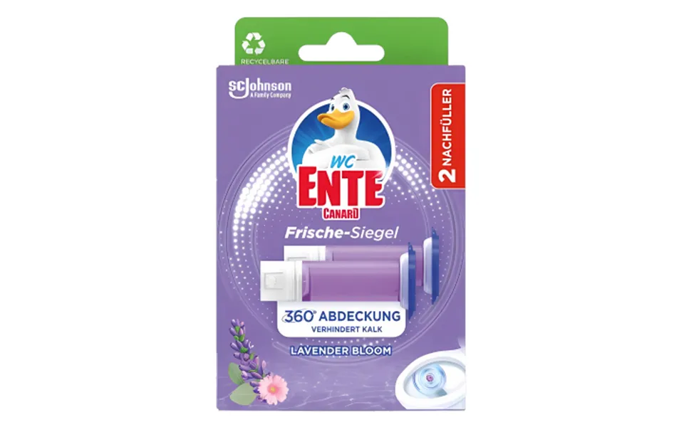 Wc Ente Duck Lavender Bloom Toilet Block 2x36ml