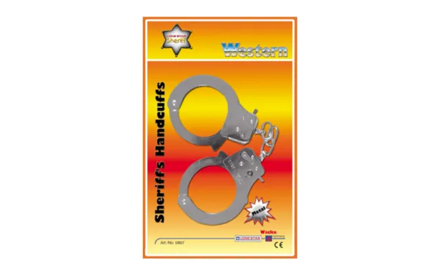 Wicke Western Sheriff Handcuffs - Metal