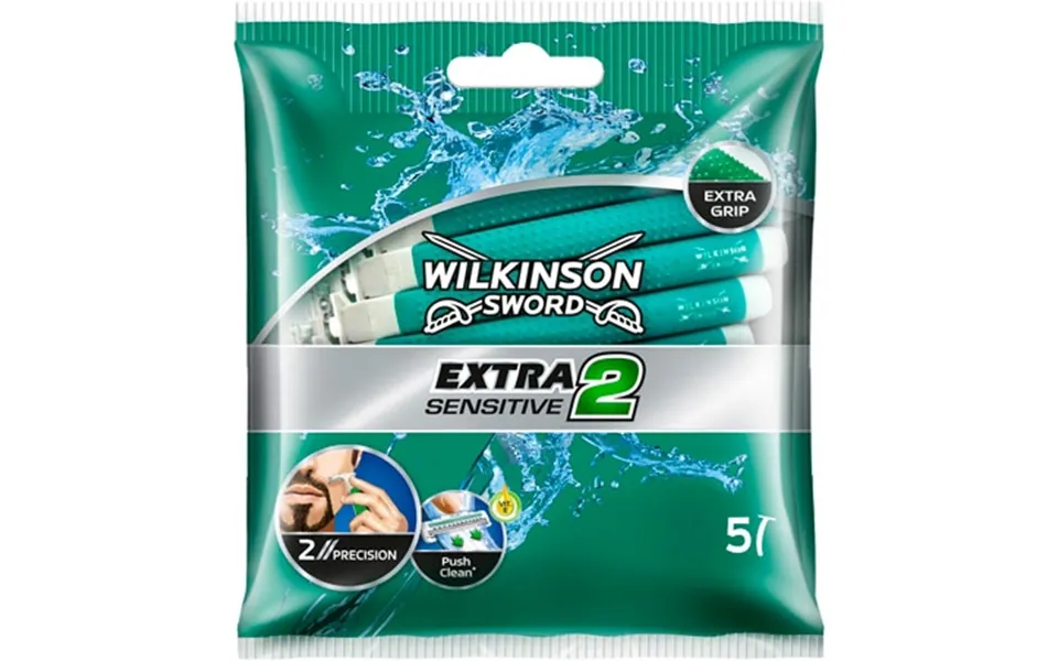 Wilkinson Sword Extra Sensitive 2 Disposable Scrapers - 5 Pcs