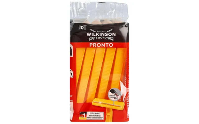 Wilkinson Sword Pronto Single-blade Disposable Razors - 10 Pcs
