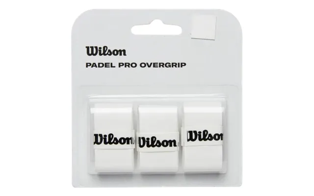Wilson Padel Pro Overgrip White Tape 3 Pcs