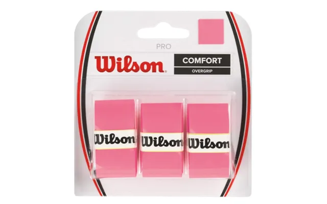 Wilson Pro Comfort Overgrip Pink Tape 3 Pcs