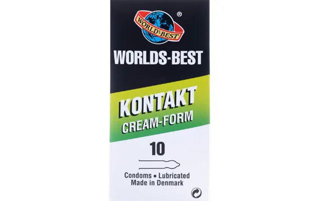 Worlds Best Contact Cream Shape Condoms 10 Pcs