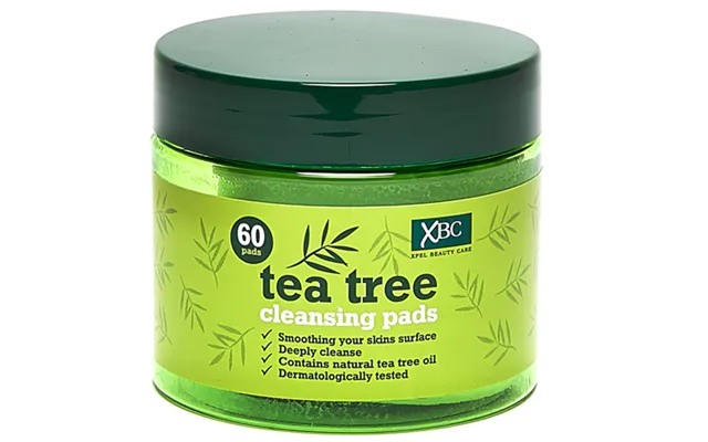 Xbc Tea Tree Cotton Pads - 60 Pcs