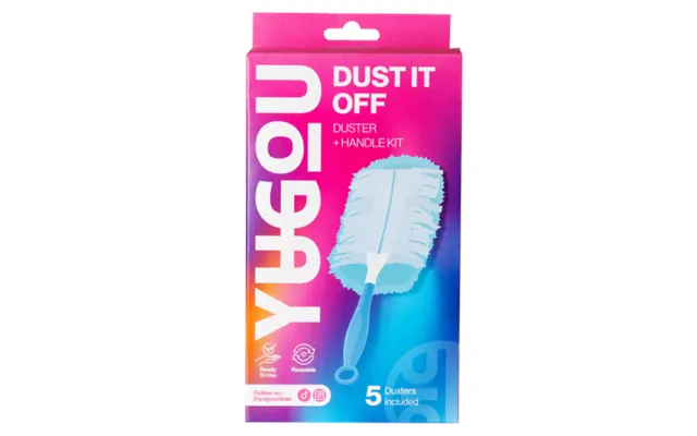 Yugou Dust It Off Duster & Handler Kit 5 Pcs