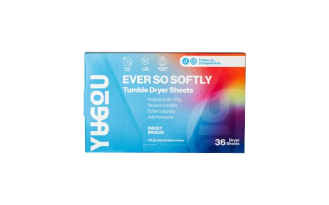 Yugou Ever So Softly Tumble Dryer Sheets - Sweet Breeze
