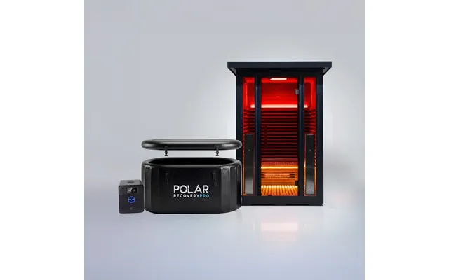 Polar Eclipse 2 Person Outdoor Infrared Sauna