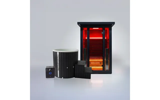 Polar Eclipse 2 Person Outdoor Infrared Sauna