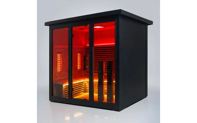 Polar Eclipse 5 Person Outdoor Infrared Sauna