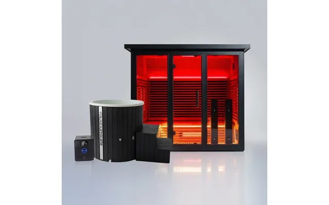 Polar Eclipse 5 Person Outdoor Infrared Sauna