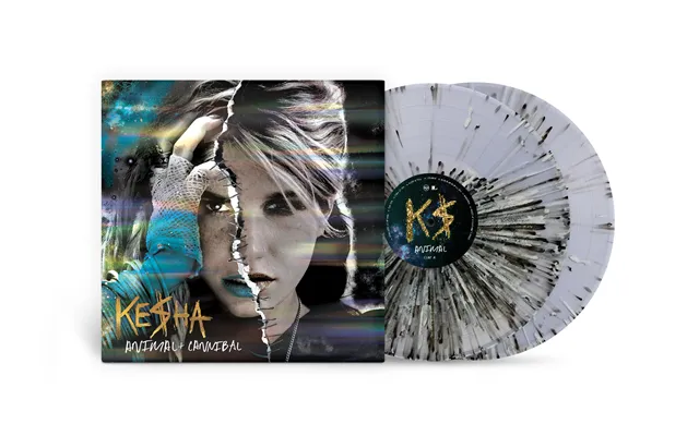 Kesha - Animal Cannibal 15th Anniversary , 2xlp Black & White Translucent Splatter Vinyl