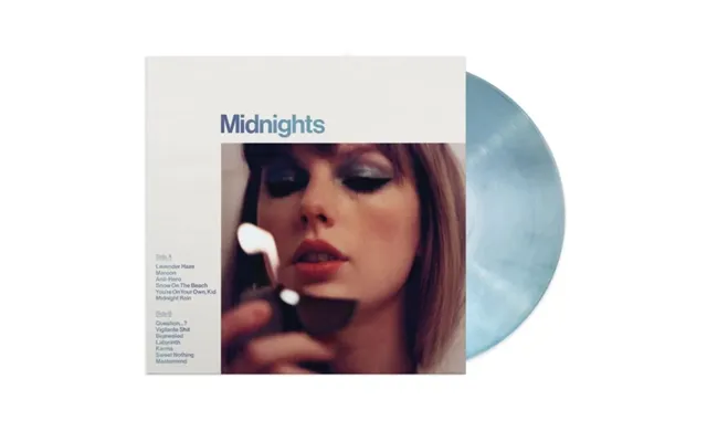 Taylor Swift - Midnights, Moonstone Blue Marbled Vinyl