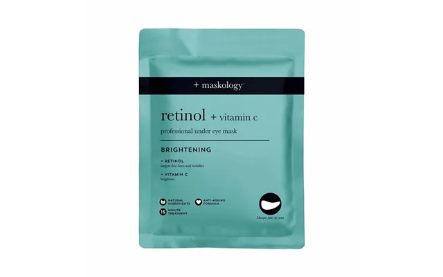 Maskology Retinol And Vitamin C Professional Under Eye Mask