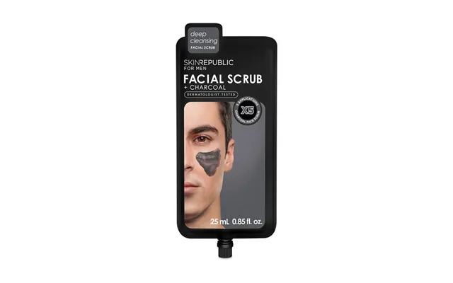 Skin Republic Charcoal Facial Scrub 25ml