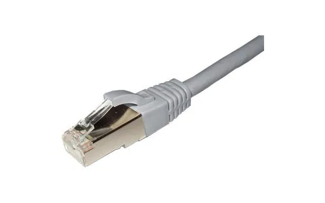 5m Grey Cat6a S Ftp Rj45 Patch Cable