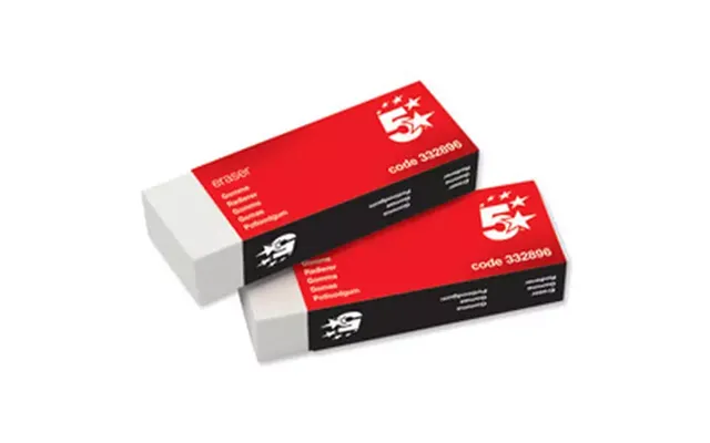 5star 332896 Eraser White