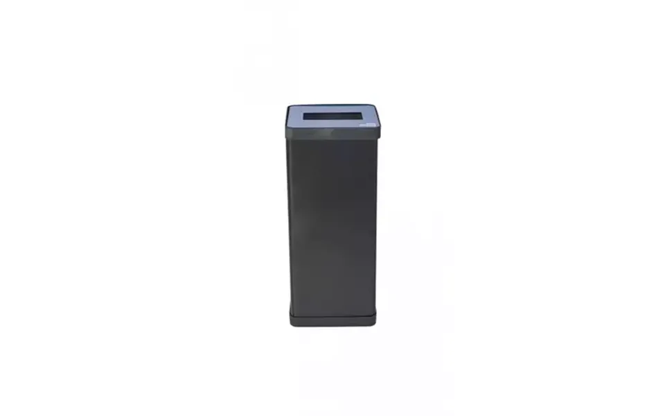 Alba Pbcorbn B Trash Can 50 L Square Acrylonitrile Butadiene Styrene Abs Steel Black