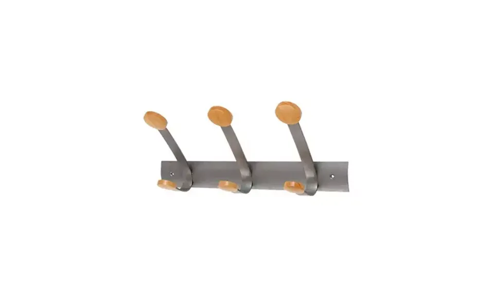 Alba Pmv3 Home Storage Hook Indoor Universal Hook Grey Wood 1 Pc S
