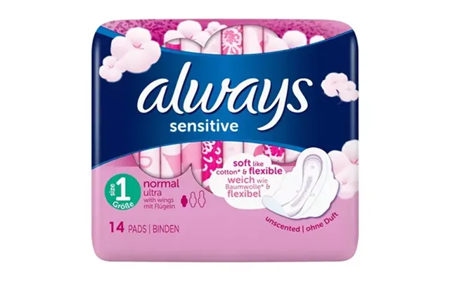 Always Sensitive Sanitary Napkin 14 Pc S product image