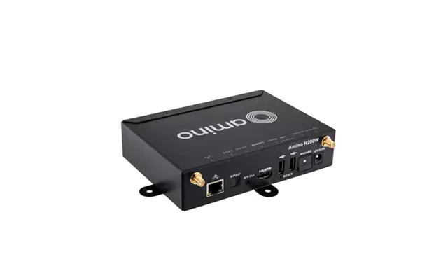 Amino Technologies H200w Black 4k Ultra Hd 32 Gb 2.0 Channels 3840 X 2160 Pixels Wi-fi