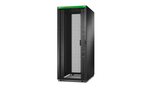 Apc Easy Rack 42u Black With Roof Castors Feet 4 Brackets And Side Panels No Bottom 1991h X 800w X 1200d Mm