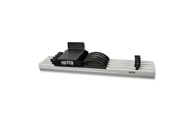 Arnos Hang A Plan Front Load Wall Rack Black - D064