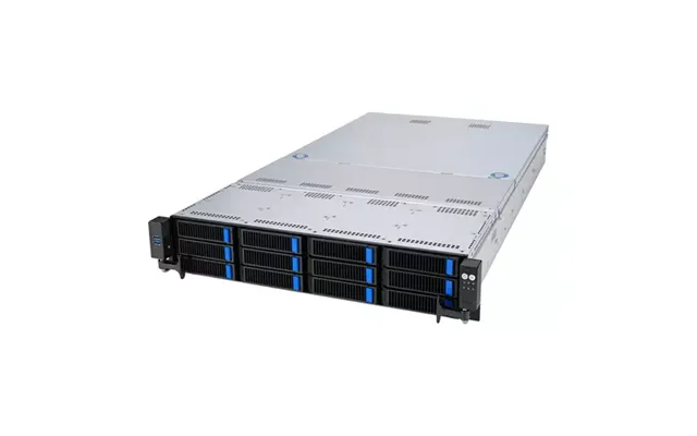 Asus Rs521a-e12-rs12u Socket Sp5 Rack 2u Black Silver