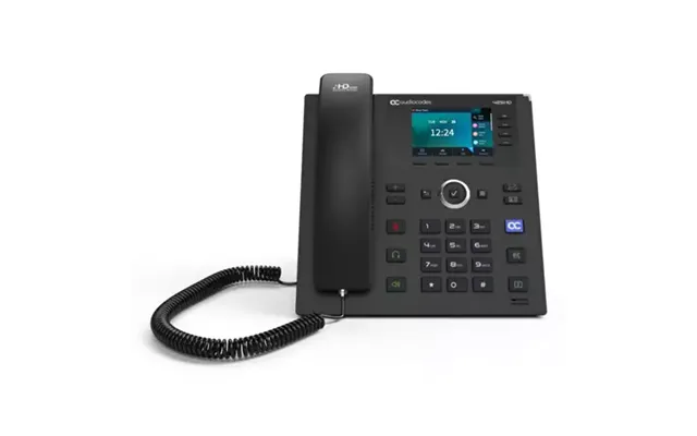 Audiocodes Teams C435hd-r Ip-phone Poe Gbe With An External Power Supply Black