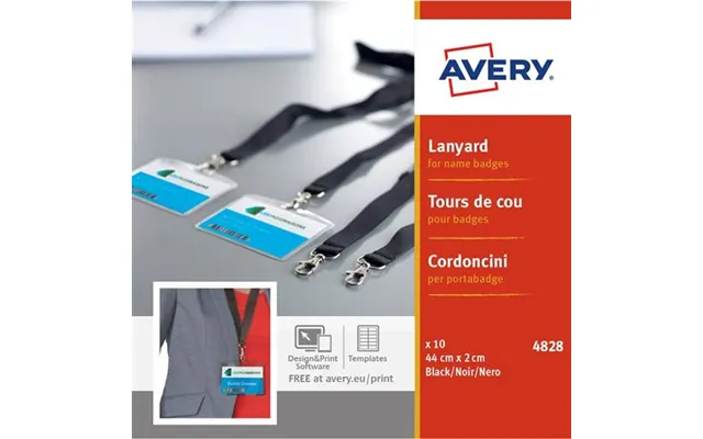 Avery 44 X 2 Mm Strap Black