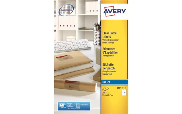 Avery Clear Address Label - Inkjet