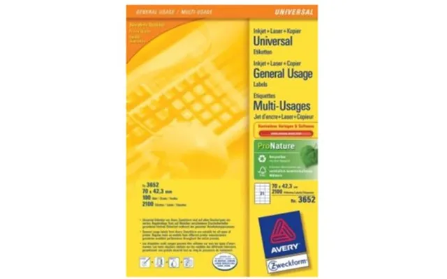Avery Multi-function Labels White