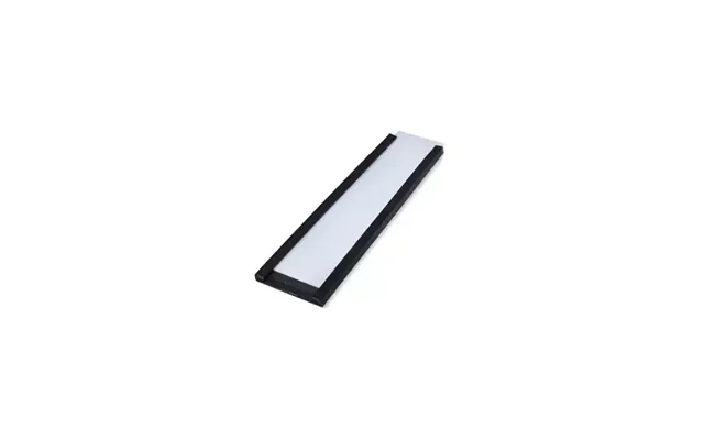 Beaverswood Magnetic Pvc Label Holder Clear With White Card For Shelving And Racking H20mmxw80mm Pack 100 - Ml28x