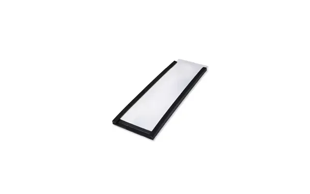 Beaverswood Magnetic Pvc Label Holder Clear With White Card For Shelving And Racking H30mmxw80mm Pack 100 - Ml38